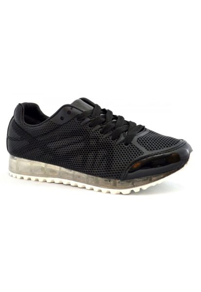Pantofi Negri Sport Perforati