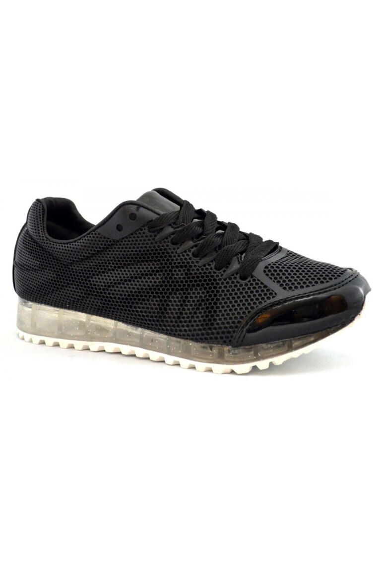 Pantofi Negri Sport Perforati