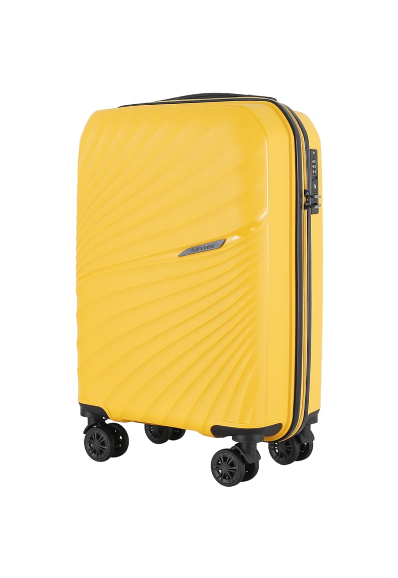 Troler cabina  HoopoE 20" Polipropilen Galben