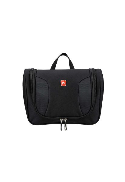 Geanta cosmetice barbati - seria Smart Clean - 27 x 10.5 x 20 cm - neagra