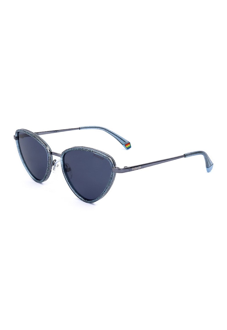 Ochelari de soare cat-eye polarizati cu detalii stralucitoare