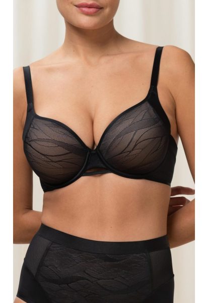 Sutien dama cu burete aerat - Airy Sensation - negru