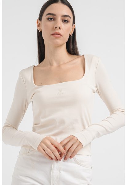 Bluza cu decolteu patrat