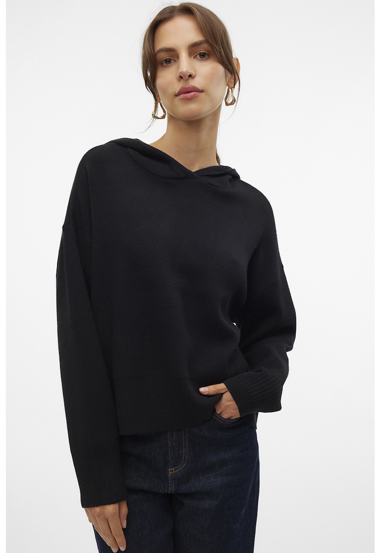 Pulover lejer cu maneci lungi