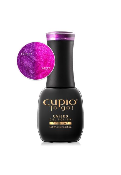 Oja semipermanenta termica glitter Pandora 15ml