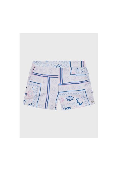 Pantaloni scurti copii - Viscoza - Albastru