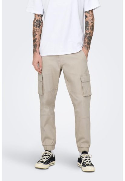 Pantaloni cargo conici