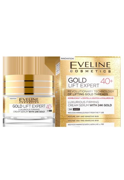 Crema luxurianta de intinerire - Gold Lift Expert cu aur de 24K 40+ - 50 ML