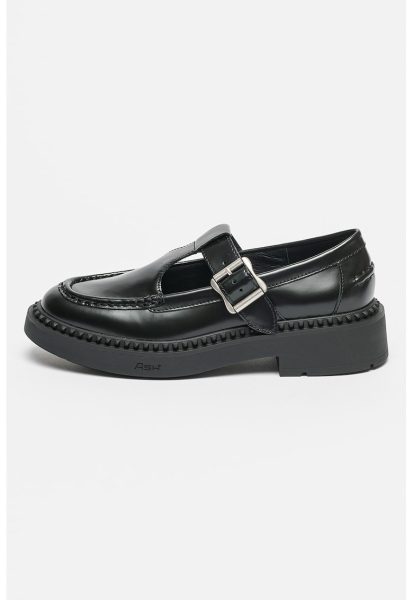 Pantofi loafer de piele cu decupaje Mason