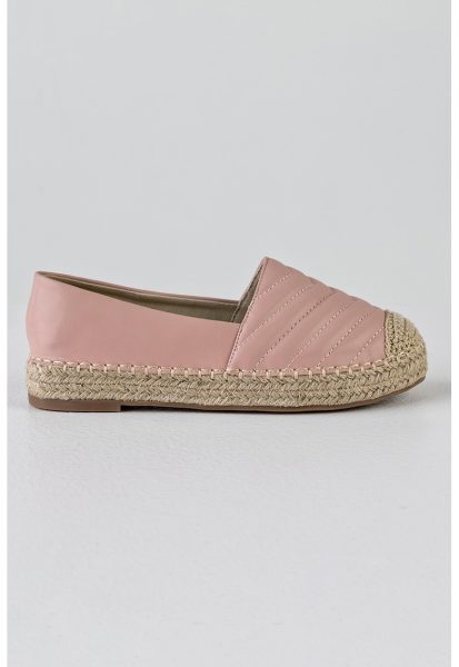 Espadrile de piele ecologica