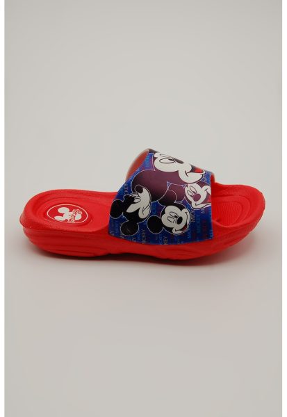 Papuci cu imprimeu Mickey mouse