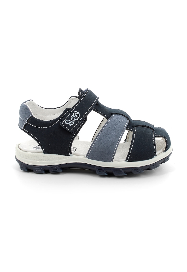 Sandale de piele ecologica cu velcro