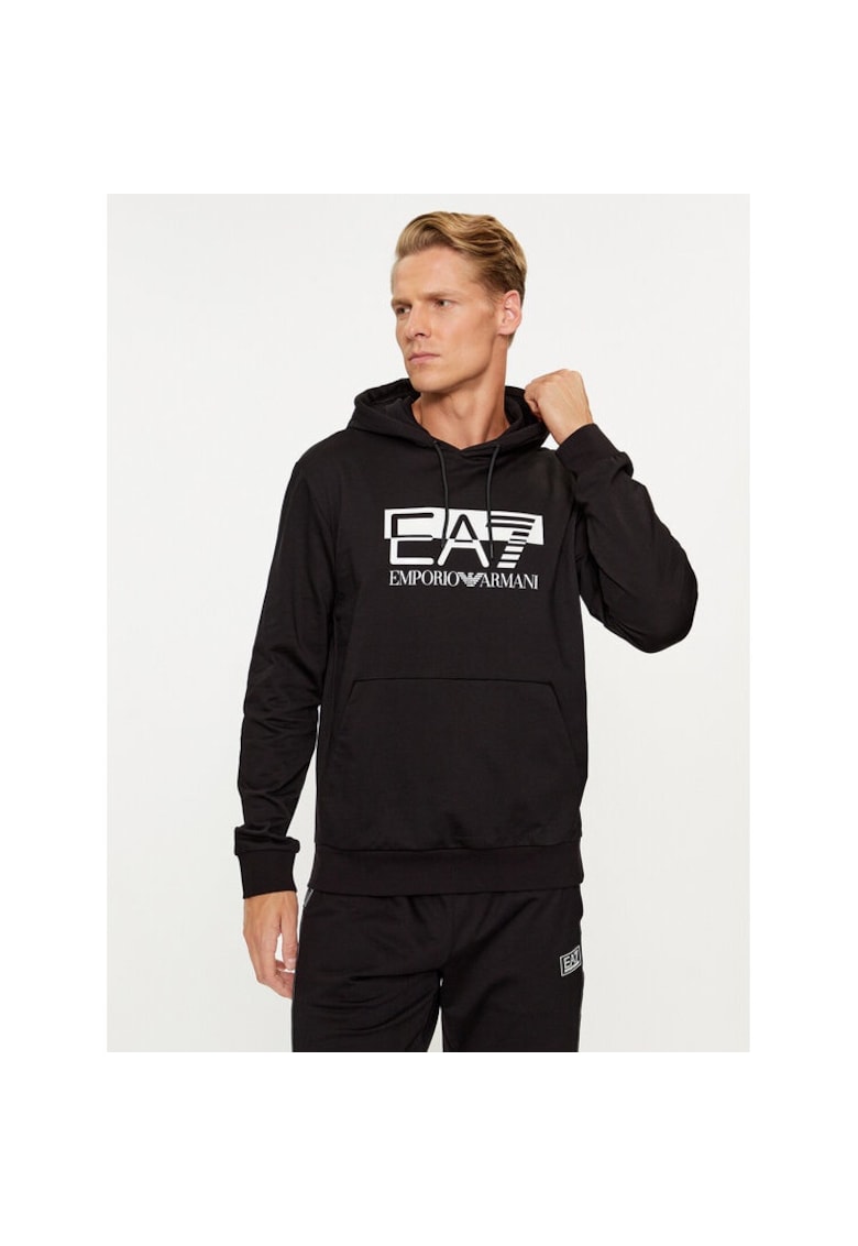 Bluza sport barbati -  78041 - Negru - Bumbac