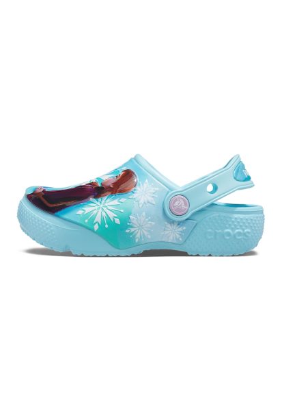 Saboti slingback cu imprimeu Frozen