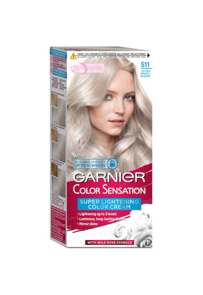 Vopsea de par permanenta cu amoniac Color Sensation S11 Ultra Smoky Blond - 110 ml