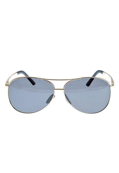 Ochelari de soare aurii tip police