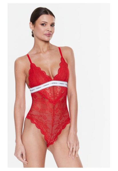 Body dama - 86122 - Rosu - Poliamida