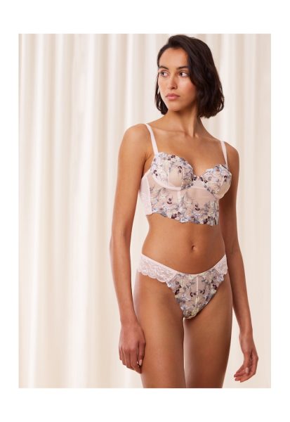 SENSUAL SPOTLIGHT Corset cu armatura roz