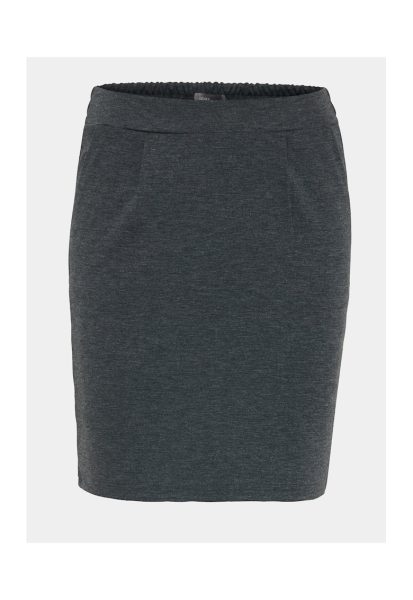 Fusta dama - 301215318 - Gri - Poliester