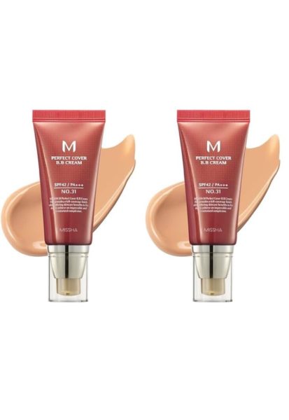 Set 2 creme BB cu protectie UV ridicata SPF42/PA+++ (No.31/Golden Beige) 2x50ml