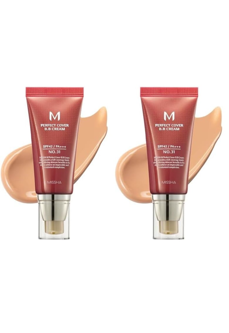Set 2 creme BB cu protectie UV ridicata SPF42/PA+++ (No.31/Golden Beige)  2x50ml