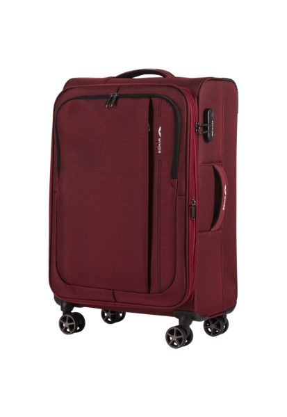Troler Mediu - Avocent 24" - rosu/negru - 63L