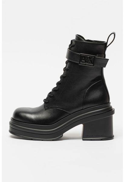 Botine cu toc masiv