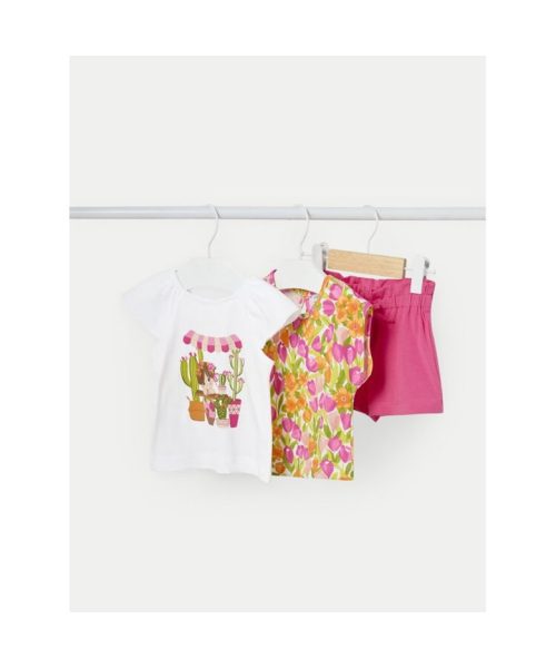 Compleu copii -  12563 - Roz - Bumbac