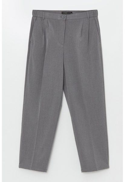Pantaloni cu pensa si buzunare oblice