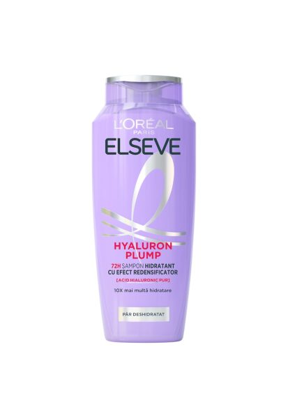 Sampon hidratant Elseve Hyaluron Plump pentru par deshidratat - 250 ml