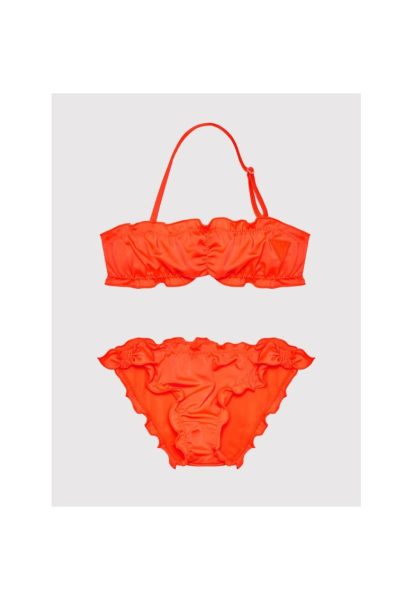 Costum de baie copii - 662092 - Portocaliu - Poliester