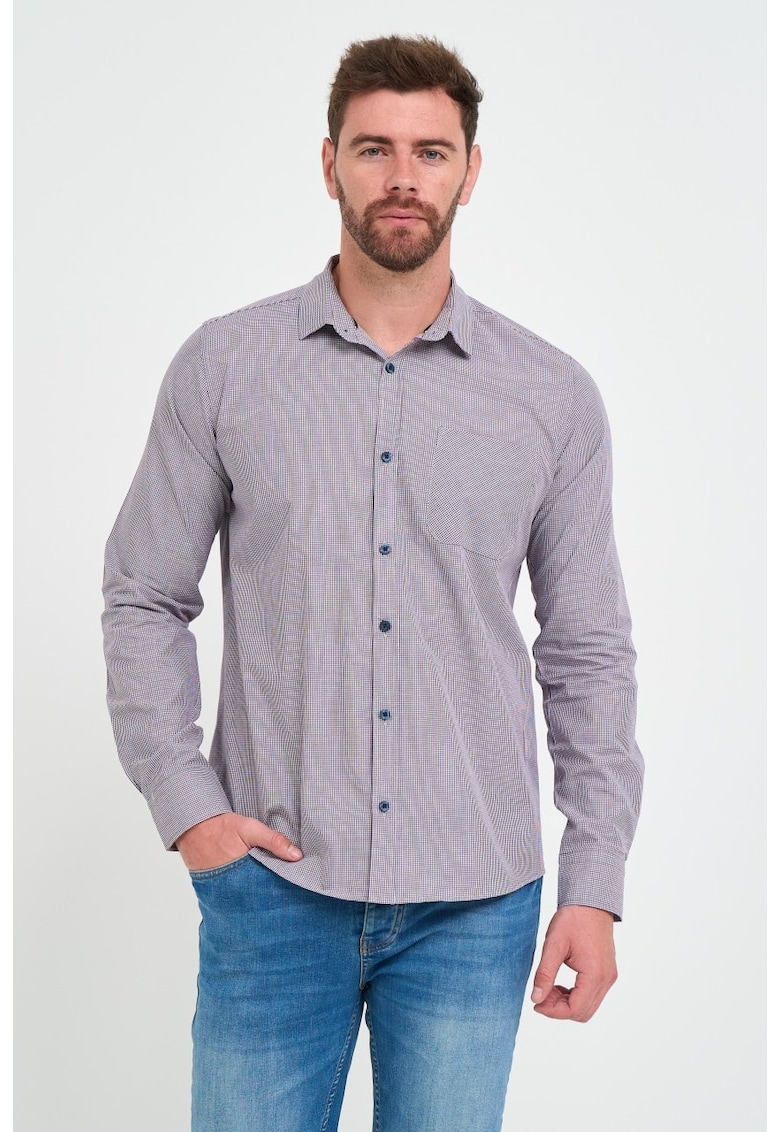 Camasa barbat cu model -  Mov