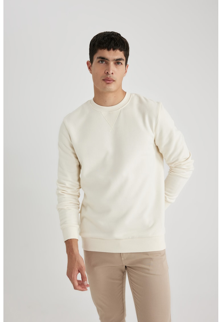 Bluza de trening cu decolteu rotund