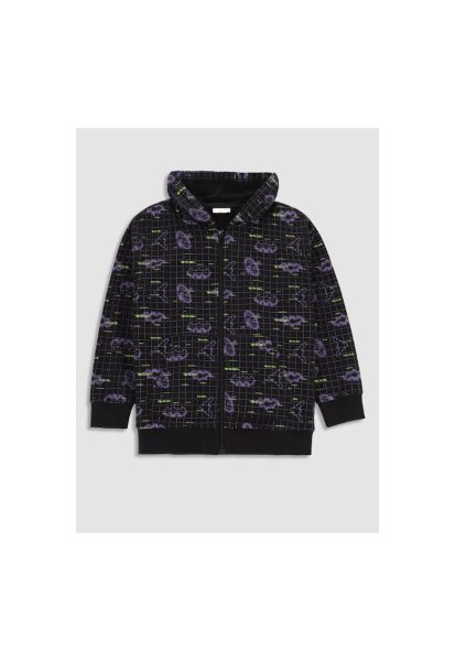Hanorac Baieti - 302624256 - Bumbac - Negru