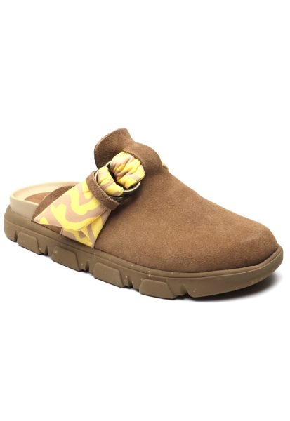 Papuci dama JL41610A-cognac