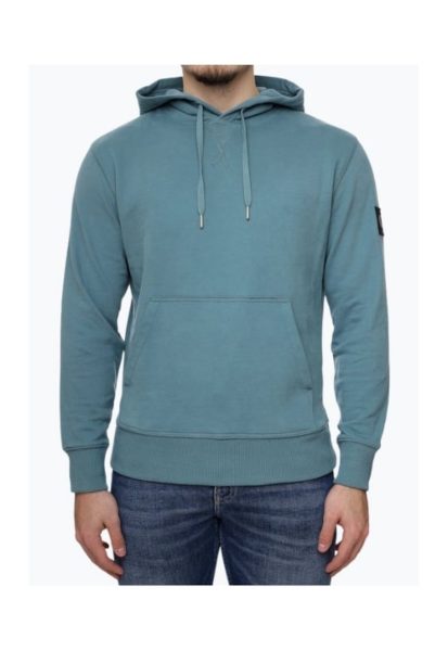Hanorac barbati fara inchidere - croiala Regular Fit din bumbac - Verde