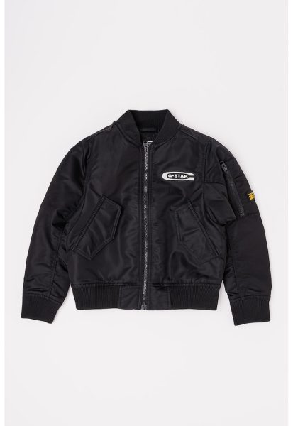 Jacheta bomber cu buzunare cu clapa