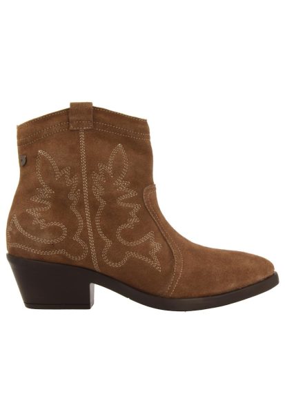 Ghete cowboy din piele intoarsa