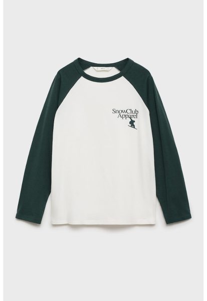 Bluza cu maneci raglan contrastante Montreal