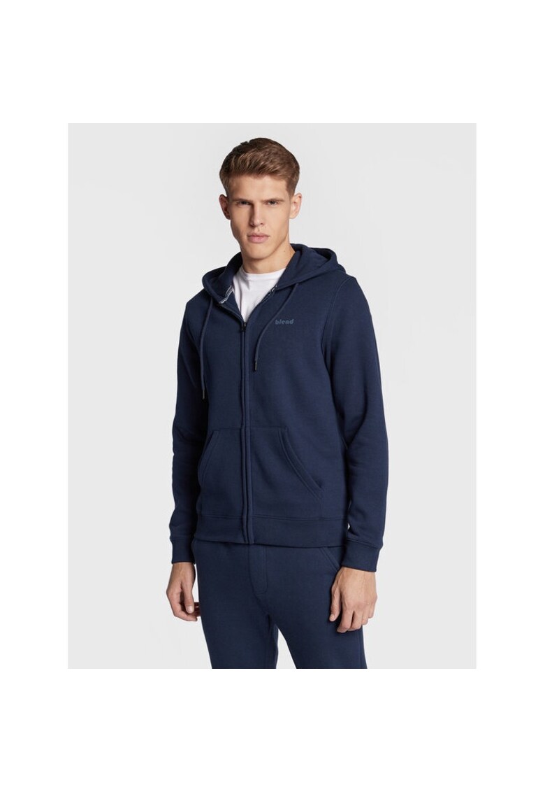 Bluza sport barbati - 789933 - Bleumarin - Bumbac