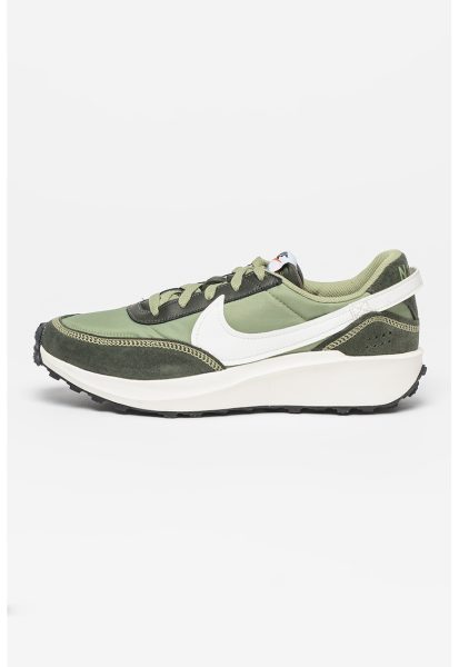 Pantofi sport cu insertii din piele intoarsa Waffle Debut