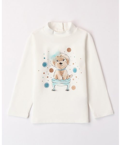 Bluza cu imprimeu si strasuri