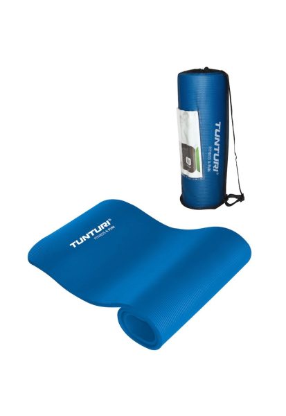 Saltea fitness 185x60x1.5 cm - albastru