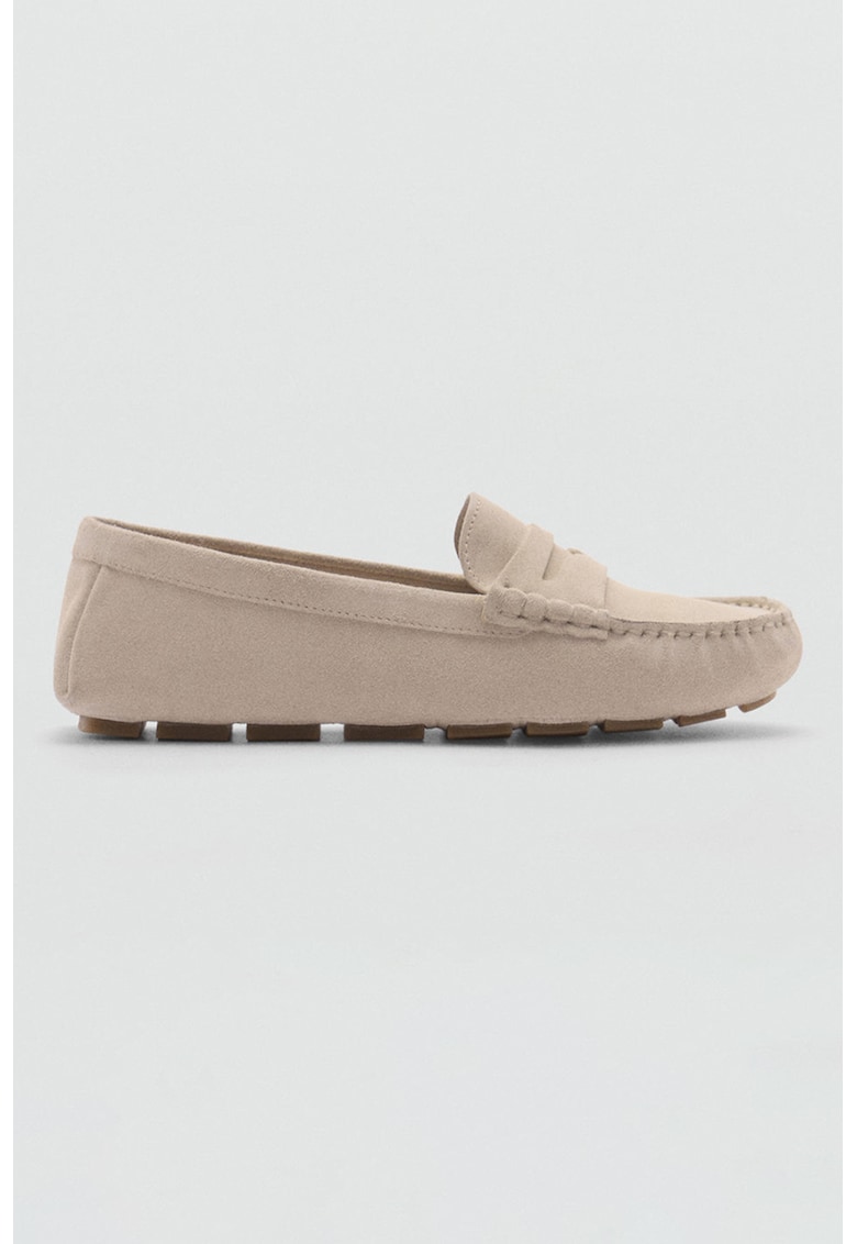 Mocasini de piele intoarsa