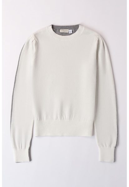 Pulover reversibil din amestec de lana