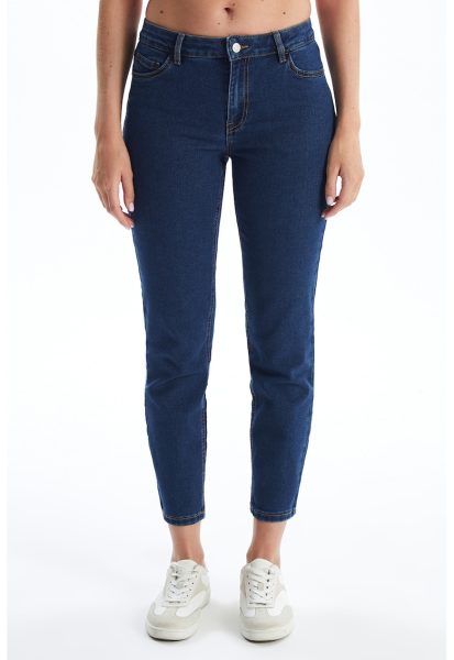 Blugi crop slim fit