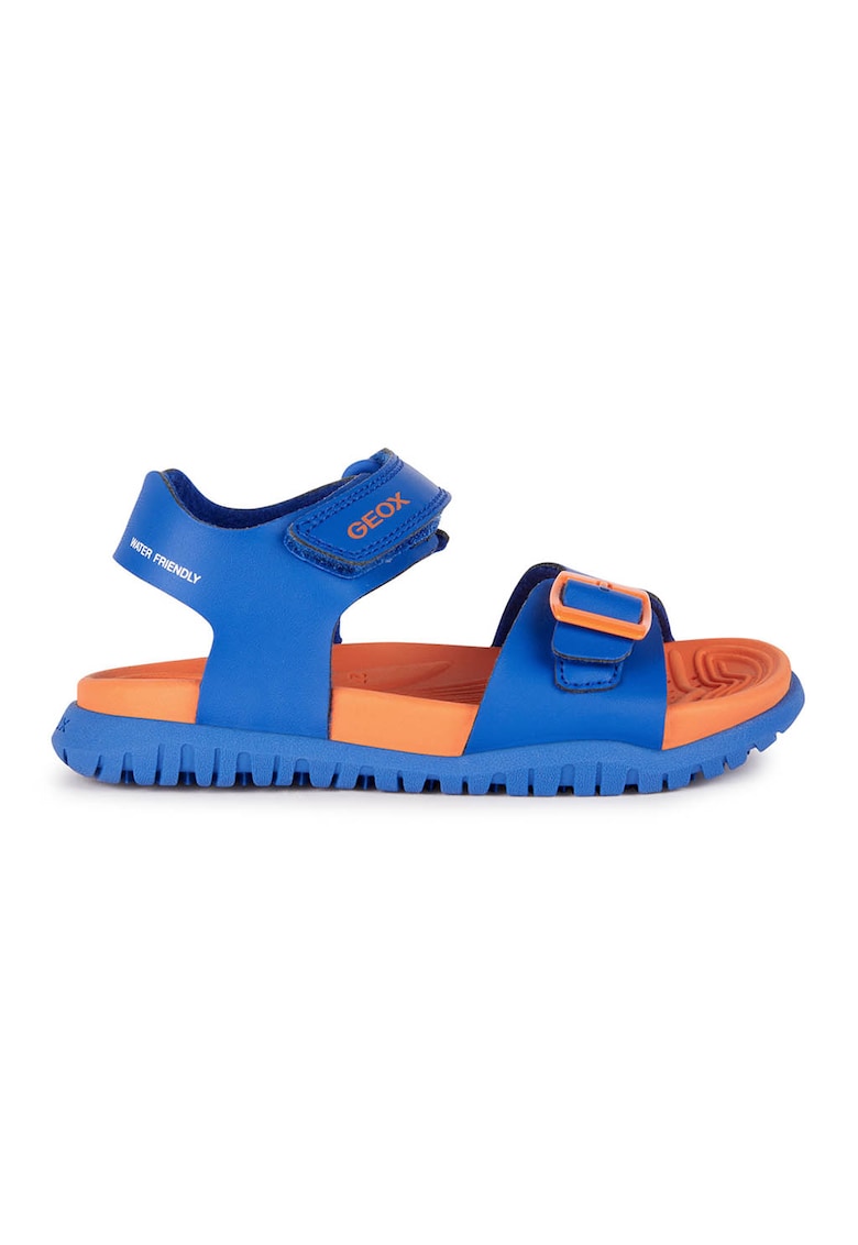 Sandale de piele ecologica cu velcro Fusbetto