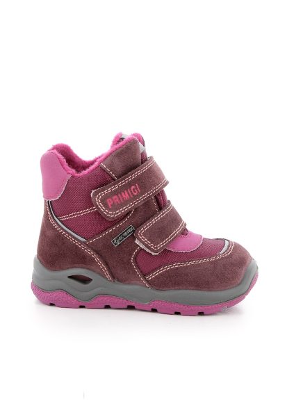 Ghete de piele intoarsa cu velcro