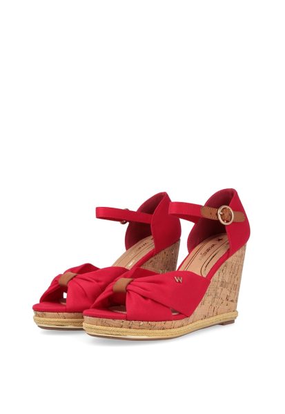 Sandale wedge Panama Cross