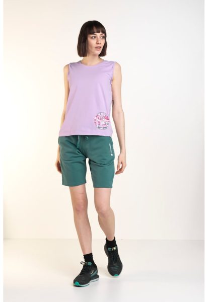 Top de bumbac organic - pentru trekking